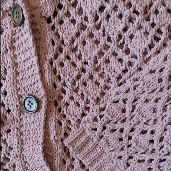 NWT Nicole Miller  Crochet Cardigan Sc XL - Picture 5 of 8